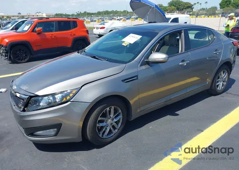 2012 Kia Optima Ex из США, поврежденный, VIN 5XXGN4A77CG040596